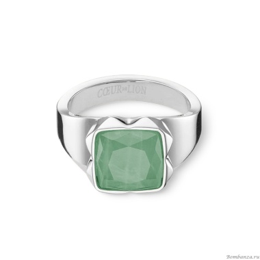 Кольцо Coeur de Lion, Green-Silver, 1200/40-0517 58